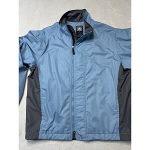 Nike ACG Clima Fit Jacket Blue Gray Outer Layer Technical Hiking Shell SZ M